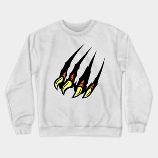 Tiger Scratch Claws Logo Crewneck Sweatshirt